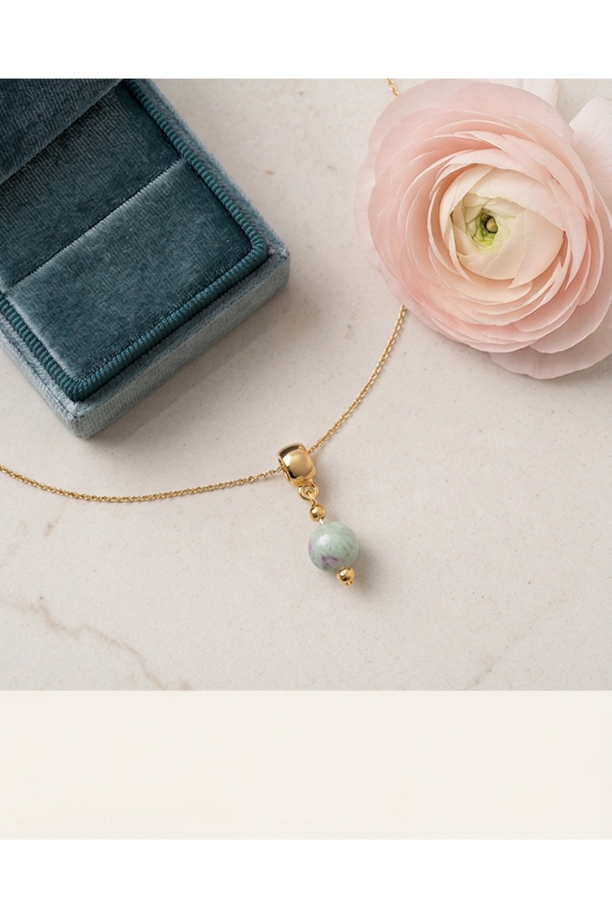 ALTIN KAPLAMA FLORİT CHARM