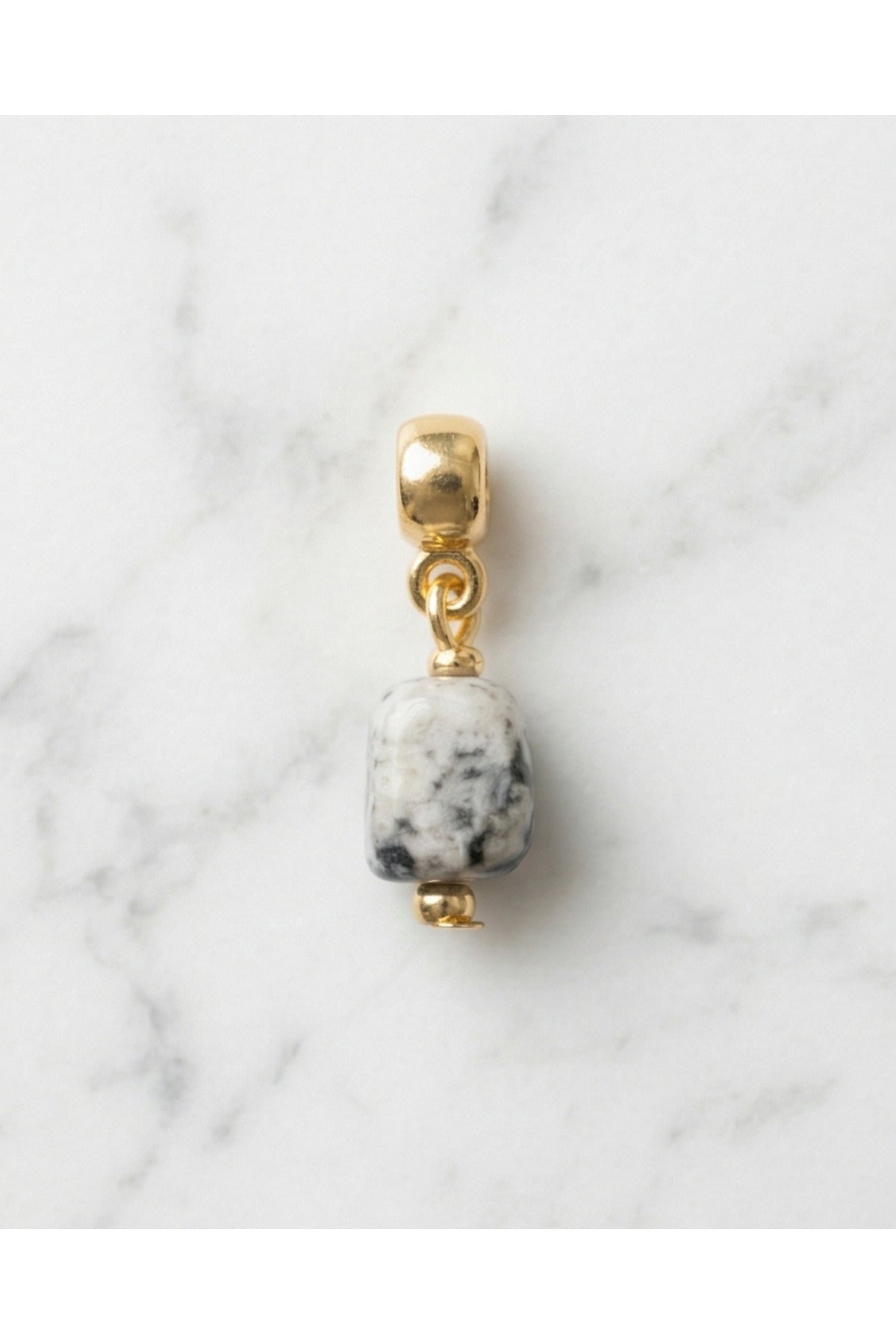 ALTIN KAPLAMA DALMAÇYA JASPER CHARM
