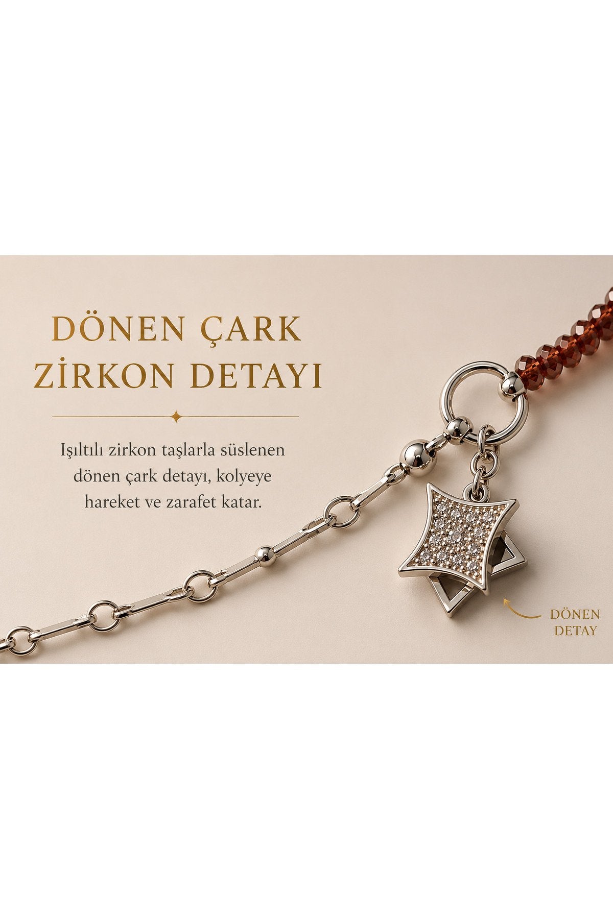 SOLAR PLEKSUS ÇAKRA KOLYESİ - YILDIZ TAŞI