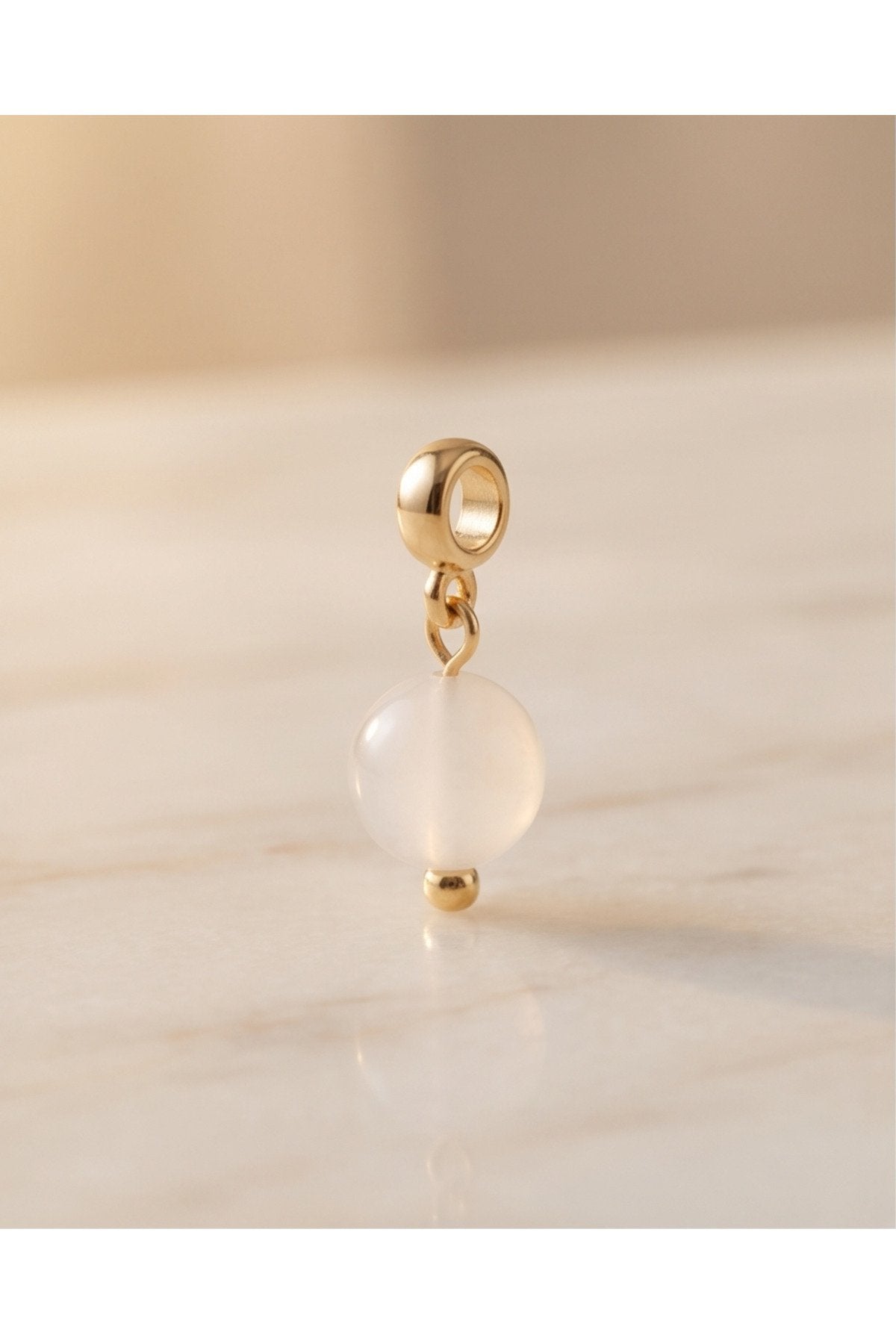 ALTIN KAPLAMA GÜNEŞ TAŞI CHARM