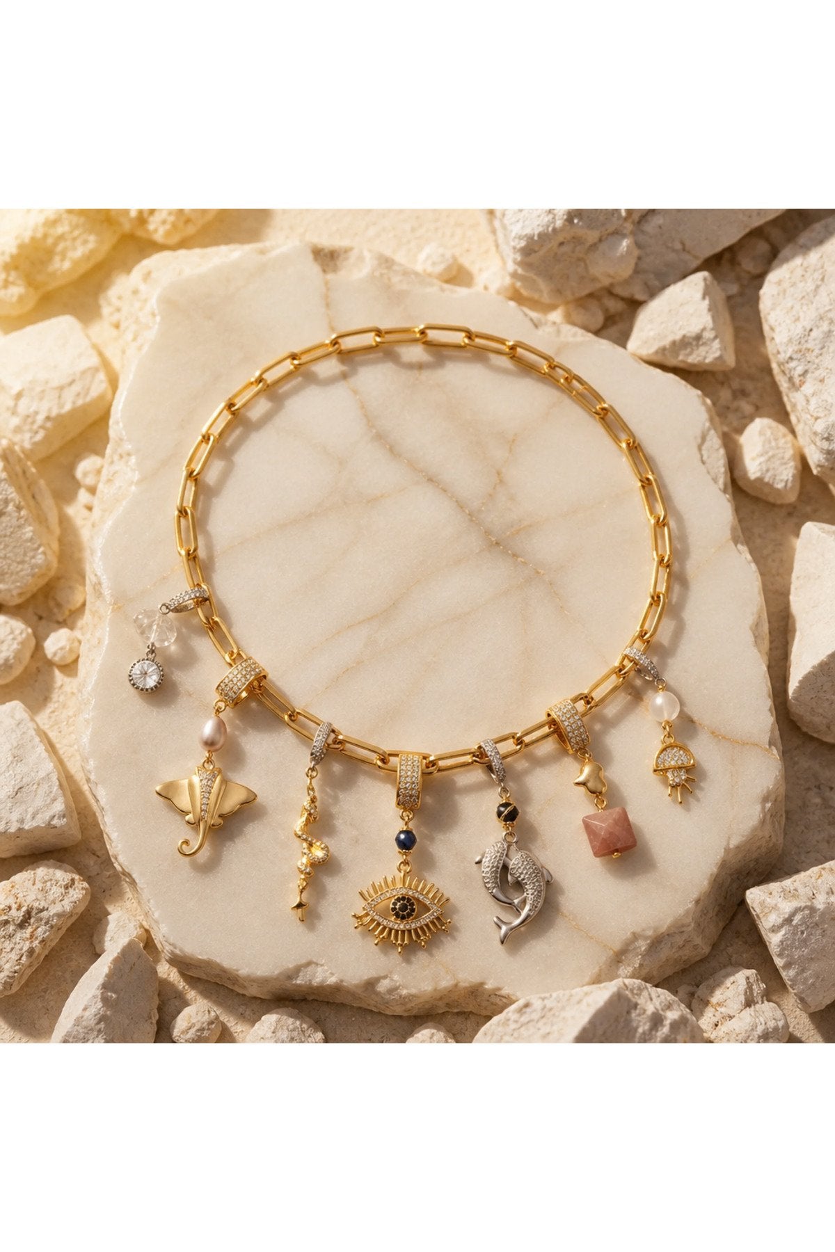 SYNERGY CHARM- ALTIN KAPLAMA-KLİPSLİ